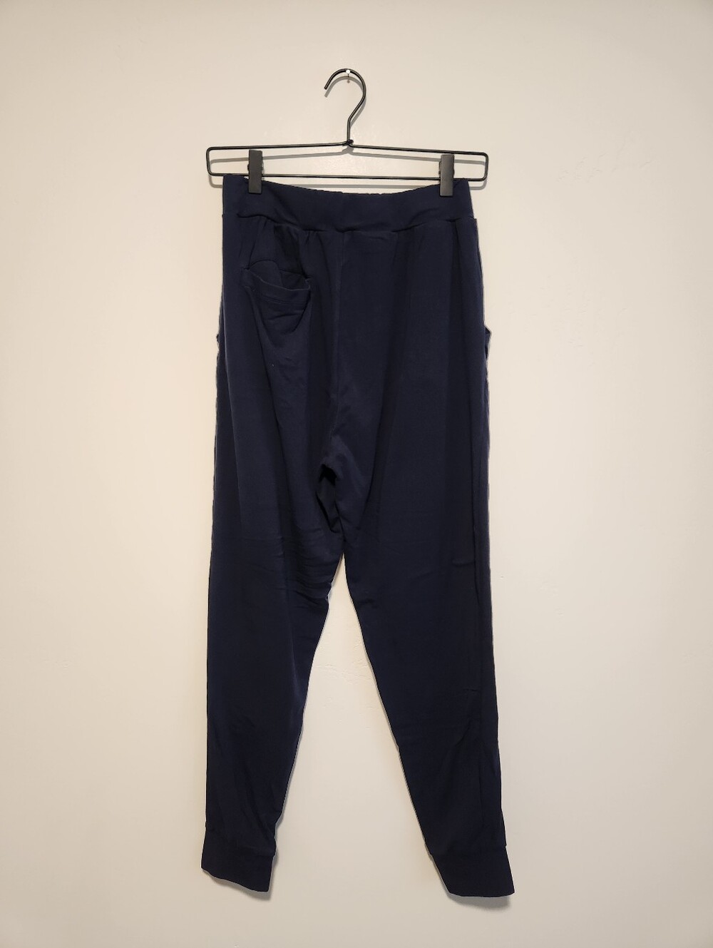 Cozy Earth Brushed Bamboo Ultra-Soft Jogger Pant Size Medium In Navy Blue - Picture 4 of 8